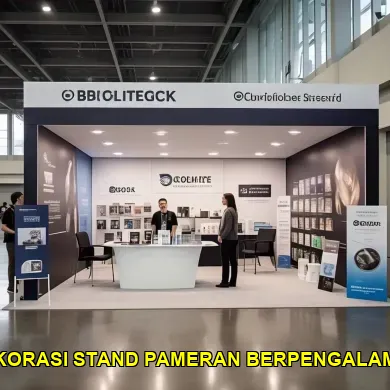 dekorasi stand pameran berpengalaman